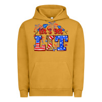 Pigment Peanut Butter Let's get lit 4th of July Urban Hoodie - Neo Western