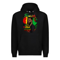 Black free ish since 1865 black man Premium Hoodie - HRA Design Shop