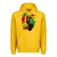 Lemon free ish since 1865 black man Premium Hoodie - HRA Design Shop