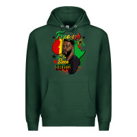 Sports Green free ish since 1865 black man Premium Hoodie - HRA Design Shop