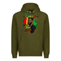 Army Green free ish since 1865 black man Premium Hoodie - HRA Design Shop