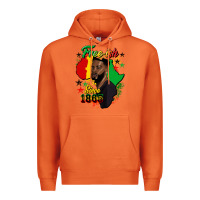 Carrot free ish since 1865 black man Premium Hoodie - HRA Design Shop