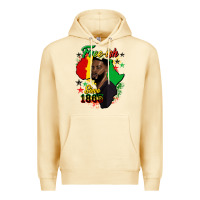 Pina Colada free ish since 1865 black man Premium Hoodie - HRA Design Shop