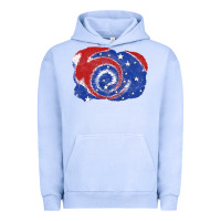 Pigment Grape Ice Patriotic tie dye background 4th of july Urban Hoodie - CowGirlArtShop
