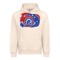 Sandshell Patriotic tie dye background 4th of july Urban Hoodie - CowGirlArtShop