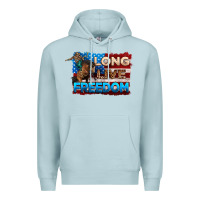 Blue Mist Long live freedom 4th of july Premium Hoodie - Neo Western
