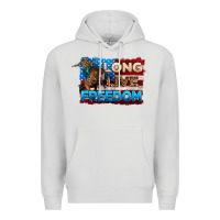 Dove Grey Long live freedom 4th of july Premium Hoodie - Neo Western