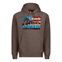 Coffee Long live freedom 4th of july Premium Hoodie - Neo Western
