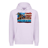 Lilac Long live freedom 4th of july Premium Hoodie - Neo Western