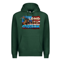 Sports Green Long live freedom 4th of july Premium Hoodie - Neo Western