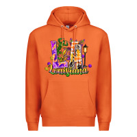 Carrot louisiana la mardi gras Premium Hoodie - FaDigitalArtStudio