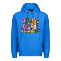 True Royal louisiana la mardi gras Premium Hoodie - FaDigitalArtStudio