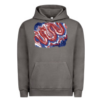 Pigment Tornado Patriotic tie dye background Urban Hoodie - CowGirlArtShop
