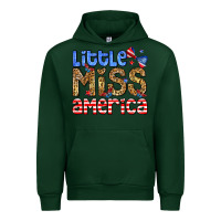 Forest Green Little miss America Urban Hoodie - Neo Western