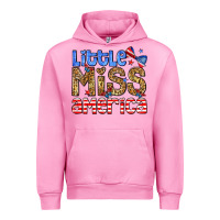 Fuchsia Pink Little miss America Urban Hoodie - Neo Western