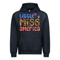 Navy Little miss America Urban Hoodie - Neo Western