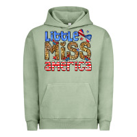 Pigment Oil Green Little miss America Urban Hoodie - Neo Western