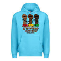 Ocean Blue breaking every chain since 1865 Premium Hoodie - HRA Design Shop