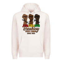 Pale Pink breaking every chain since 1865 Premium Hoodie - HRA Design Shop