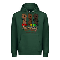 Sports Green breaking every chain since 1865 Premium Hoodie - HRA Design Shop