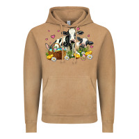 Vintage Camel easter cows with chicks Vintage Hoodie - AdoDesignShop