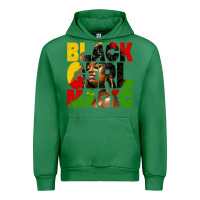 Emerald black girl magic juneteenth Urban Hoodie - HRA Design Shop