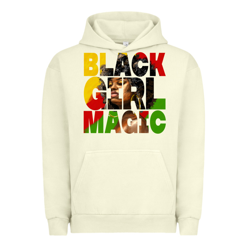 Black Girl Magic Juneteenth Urban Hoodie by HRA Design Shop | Teevron