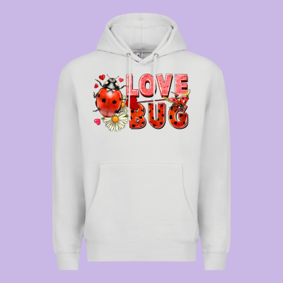 Love Bug Premium Hoodie Designed By Fadigitalartstudio
