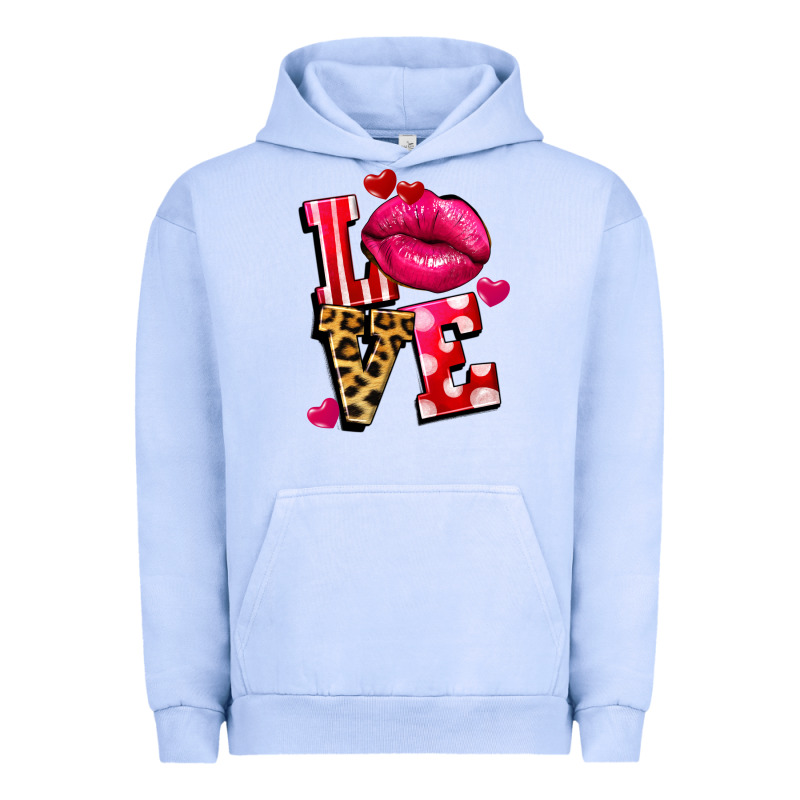 Love Lips Urban Hoodie by FaDigitalArtStudio | Teevron