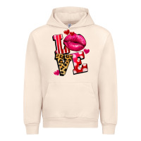 Sandshell love lips Urban Hoodie - FaDigitalArtStudio