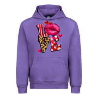 Tulip love lips Urban Hoodie - FaDigitalArtStudio