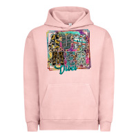 Pigment Salmon summer vibes Urban Hoodie - SublimationCraftShop