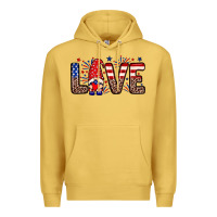 Antique Gold Love gnome Premium Hoodie - Neo Western