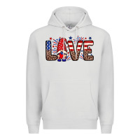 Dove Grey Love gnome Premium Hoodie - Neo Western