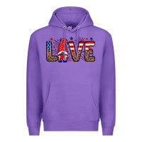 Purple Love gnome Premium Hoodie - Neo Western
