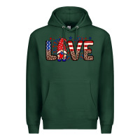 Sports Green Love gnome Premium Hoodie - Neo Western