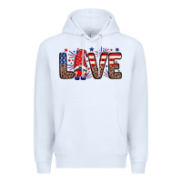 White Love gnome Premium Hoodie - Neo Western