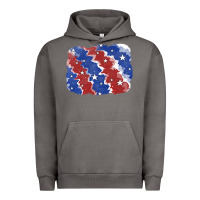 Pigment Tornado Patriotic tie dye background Urban Hoodie - CowGirlArtShop