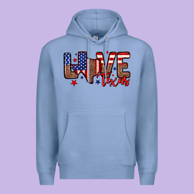 Love Texas Premium Hoodie Designed By Neo Western