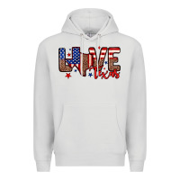 Dove Grey Love Texas Premium Hoodie - Neo Western