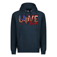 Navy Love Texas Premium Hoodie - Neo Western
