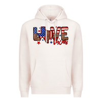 Pale Pink Love Texas Premium Hoodie - Neo Western