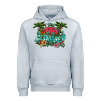 Heather Grey summer Urban Hoodie - SublimationCraftShop