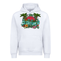 White summer Urban Hoodie - SublimationCraftShop