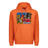 Carrot Proud army mom 4th of july Premium Hoodie - CowGirlArtShop