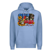 Colony Blue Proud army mom 4th of july Premium Hoodie - CowGirlArtShop