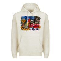 Oatmeal Heather Proud army mom 4th of july Premium Hoodie - CowGirlArtShop