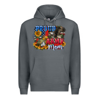 Rock Proud army mom 4th of july Premium Hoodie - CowGirlArtShop