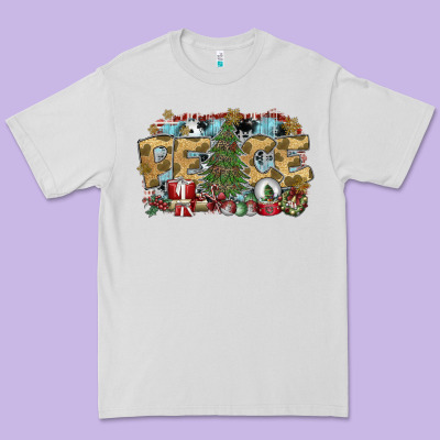 Peace Premium Tee Designed By Sublimationcraftshop