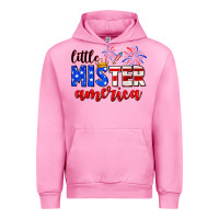 Fuchsia Pink little mister america Urban Hoodie - Neo Western